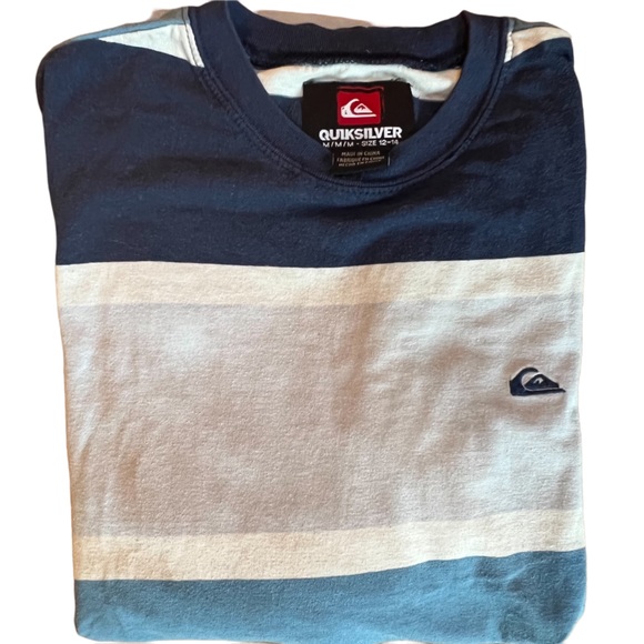 Quiksilver Striped Long Sleeve T-Shirt - Picture 4 of 5
